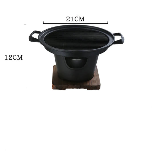 Non-Stick Small Indoor BBQ Grill