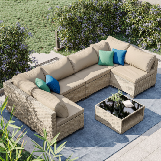 7-Piece Outdoor Sofa Set