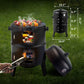 Black Charcoal Smoker Oven