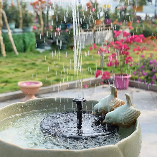 Solar Outdoor Garden Fountain