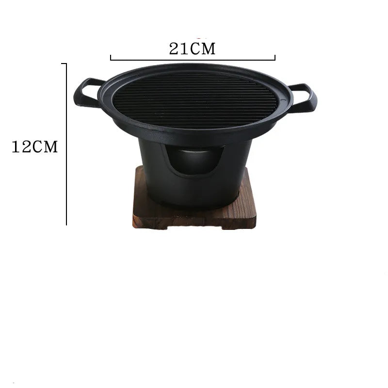 Non-Stick Small Indoor BBQ Grill