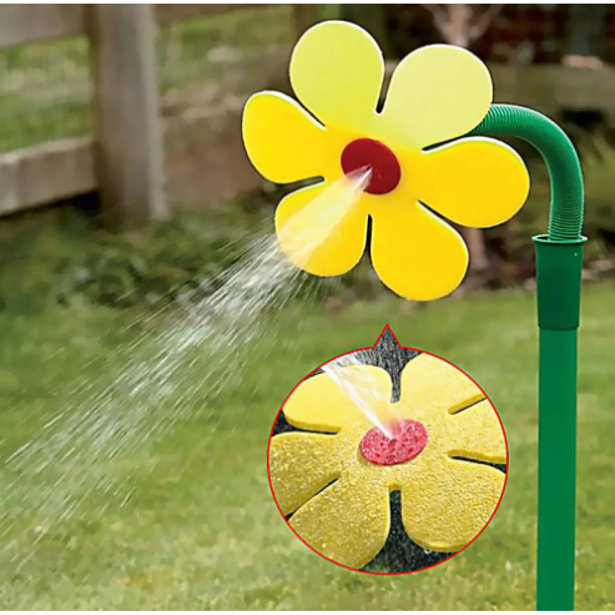 Adjustable Sunflower Garden Sprinkler