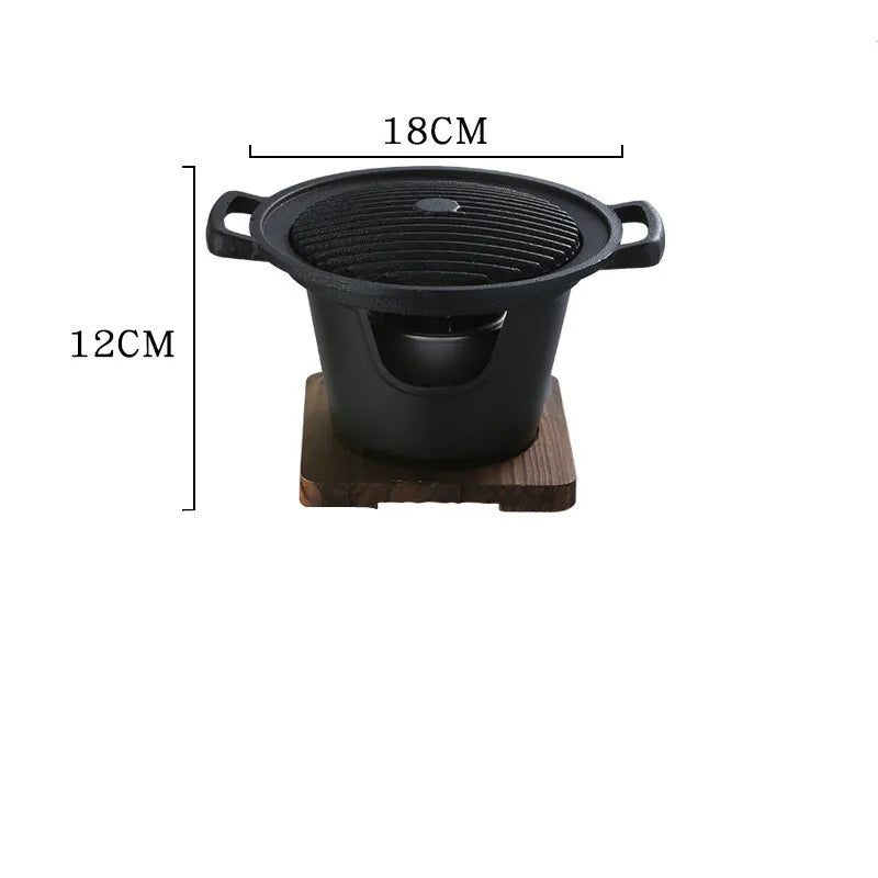Non-Stick Small Indoor BBQ Grill