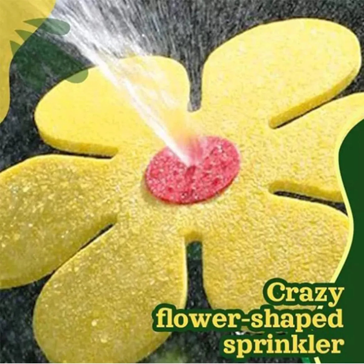 Adjustable Sunflower Garden Sprinkler