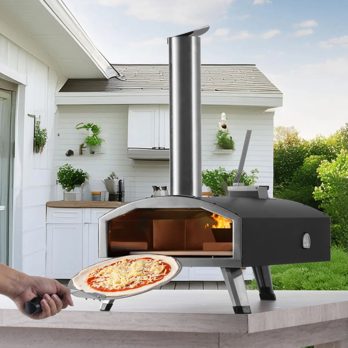 VEVOR Portable Outdoor Pizza Oven