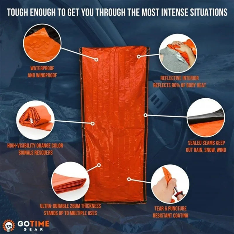 Outdoor Emergency Thermal Bivy
