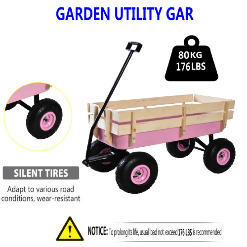 All-Terrain Outdoor Garden Wagon