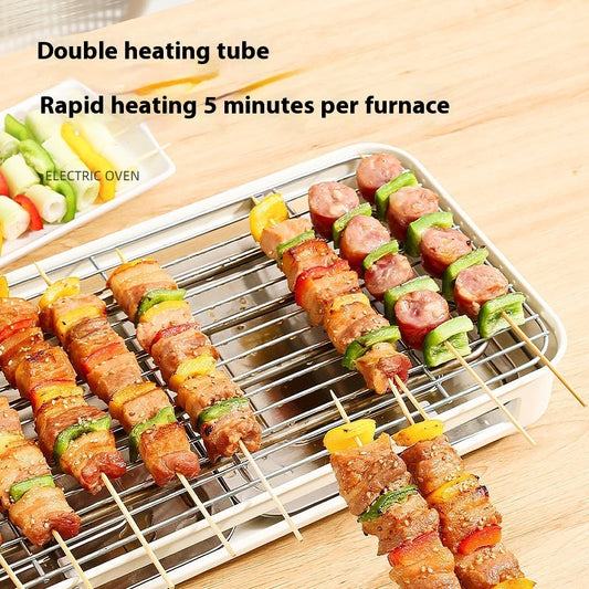 Electric Smoke-Free Household BBQ Grill
